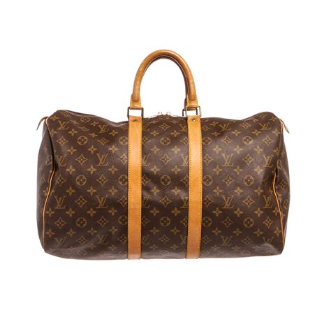 louis vuitton duffle used